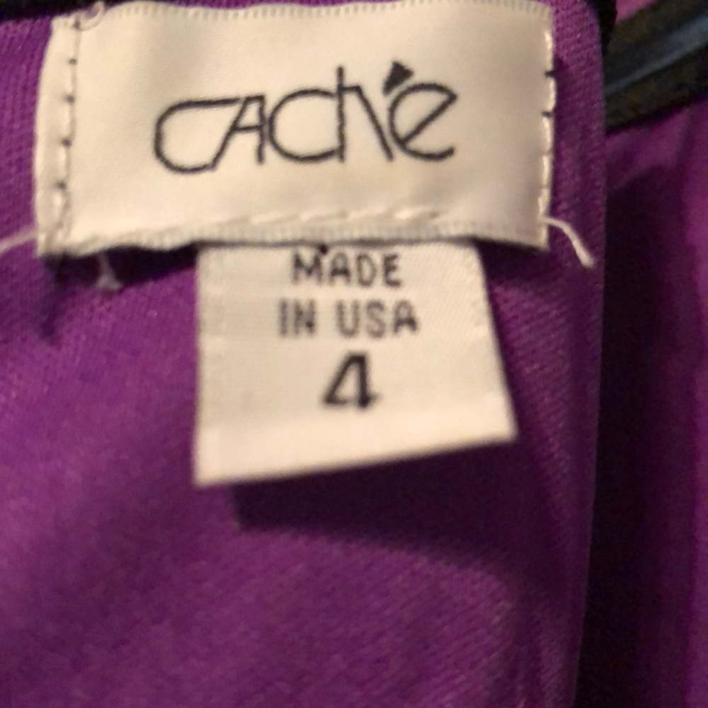Cache Violet Purple Prom Dress - Picture 11 of 11